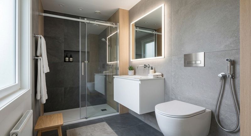 Shower Remodeling detail
